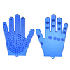 Wellfine Silicone Pet Bathing Glove Hair Remover Brush Cat and Dog Pet Grooming Massage Bathing Glove