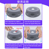 Solid Pattern Silicone Pet Lick Bowl Eco-Friendly Slow Feeder Liquid Treat Bowl Dogs Eating Portable