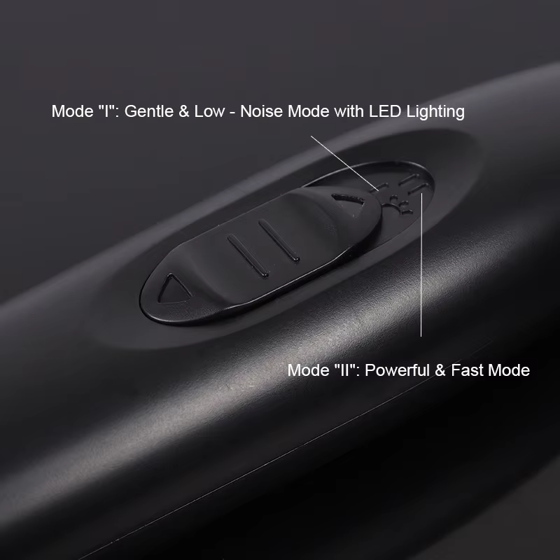Rechargeable Dog Trimmer Paws With LED Light Dog Paw Trimmer Waterproof Low Noise Paw Trimmer