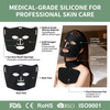 Factory Price Red Infrared LED Light Therapy Facial Mask Rechargeable Hand Held Remote Wearable Red Infrared for Face