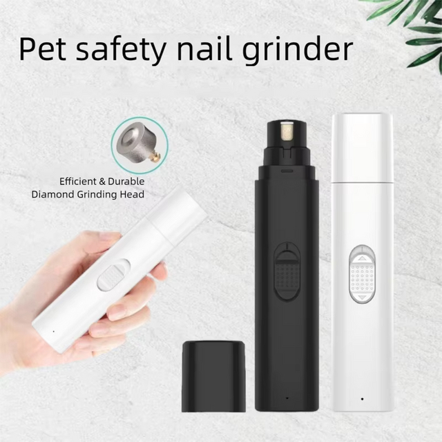 Dise&ntilde;o de poco ruido, gran oferta, herramientas para el cuidado de u&ntilde;as de mascotas, carga USB, amoladora de u&ntilde;as el&eacute;ctrica para perros y gatos