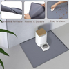New Arrivals BPA Free Food Grade Dog Cat Bowl Mat Silicone Non-Slip Waterproof Dog Food Mat Tray Pet Feeding Mat
