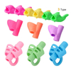 Silicone Pencil Grip Writing Aid Grip Posture Correction Tool Home Storage