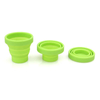 Outdoor High Quality Silicone Collapsible Coffee Cup Retractable Foldable Folding Coffee Cup Taza Plegab for Travel