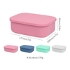 Custom Logo BPA Free Portable Leakproof Bento Lunch Boxes Leak Proof Large Square Lunch Box