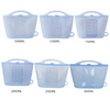 Eco-Friendly Reusable Silicone Food Bags Set Stand-Up Pouch Zipper for Fresh Storage Fridge Freezer for Kitchen Snack Storage