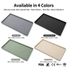 Kitchen Cabinet Liner Multi-Purpose Under Sink Mat Extra Thick Silicone Mat Waterproof with Raised Edge for Kitchen