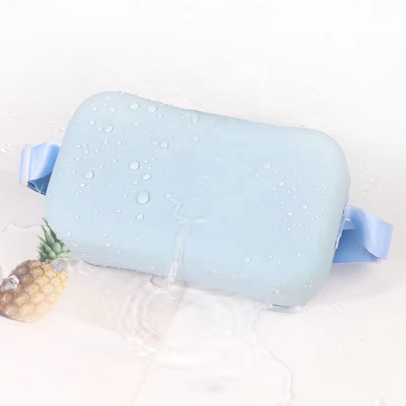 2026 Large Capacity Portable Waterproof Travel for Toiletry Bag Eco-Friendly New Silicone Storage Bag