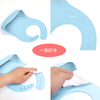 Custom Logo Silicone Baby Bibs Children's Design Style Adjustable Waterproof Food Grade for Baby