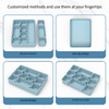 Wellfine Silicone Make up Brush Nail Polish Lipstick Holder Case Organizer Storage Box