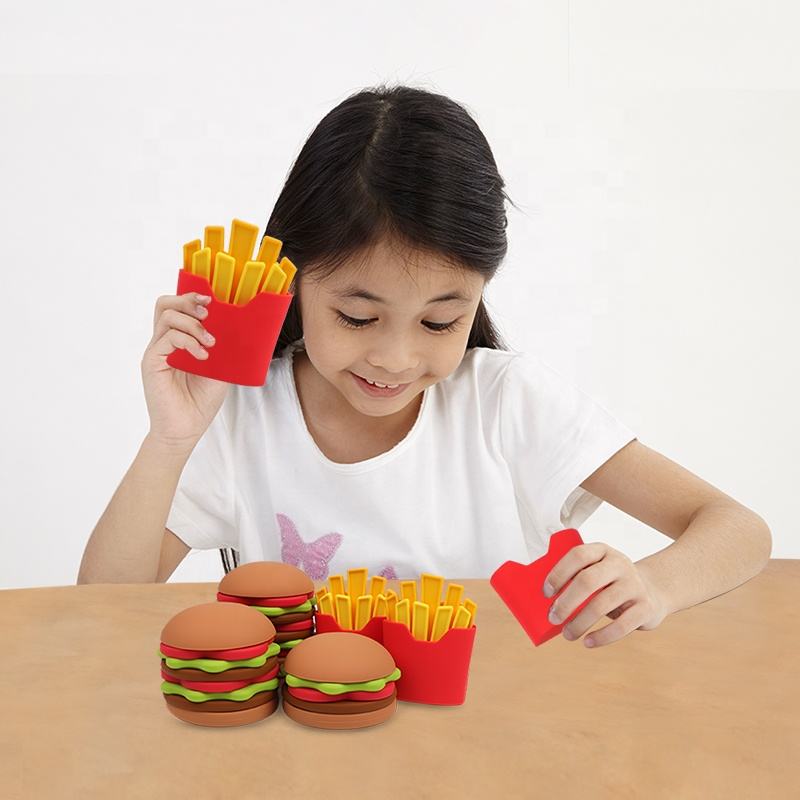 Wellfine Best Selling Creative Educational Silicone Baby Stacking Toys BPA Free Food Grade Fashion Toy for Ages 0-13 Unisex