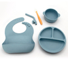 New Arrival Silicone Baby Plate With Suction Eco-friendly Platos De Silicona Para Bebes for Baby Non-toxic Platos De Silicona