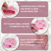 Silicone Shower Steamers Tray Suction Cup Long Lasting Flake Bath Bombs Container Shower Steamer Tablet Holder