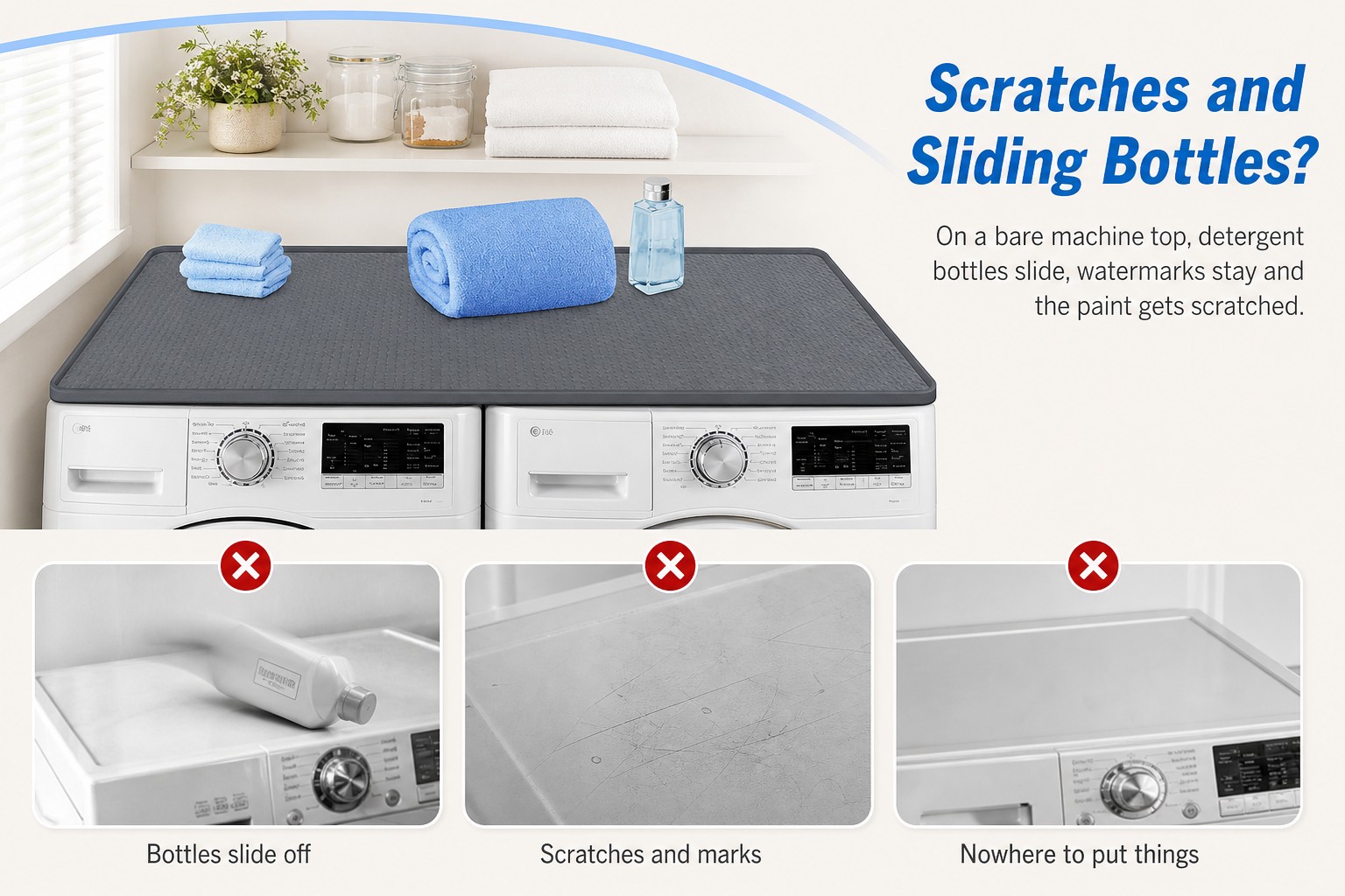 <p><b>Designed for Less Dust, Less Scratching, and More Counter Space</b></p> <link href="https://fonts.googleapis.com/css?family=Inter" rel="stylesheet" type="text/css" />