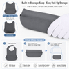 Silicone Adult Bibs for Elderly - Waterproof Crumb Catcher