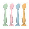 Silicone Diaper Cream Spatula - Soft Applicator, Suction Base