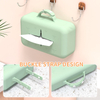 Silicone Tissue Box Holder with Suction Cup - Napkin Case
