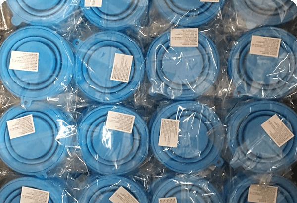 Factory production environment for scalable custom silicone projects.