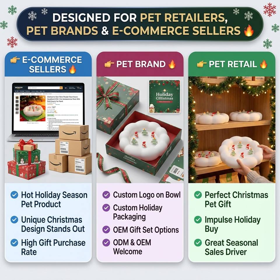 Top Rankings Christmas Pet Dog Lick Mat Slow Feeding Bowl Ready to Ship Slow Feeder Silicone Lick Pad