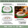 Top Rankings Christmas Pet Dog Lick Mat Slow Feeding Bowl Ready to Ship Slow Feeder Silicone Lick Pad