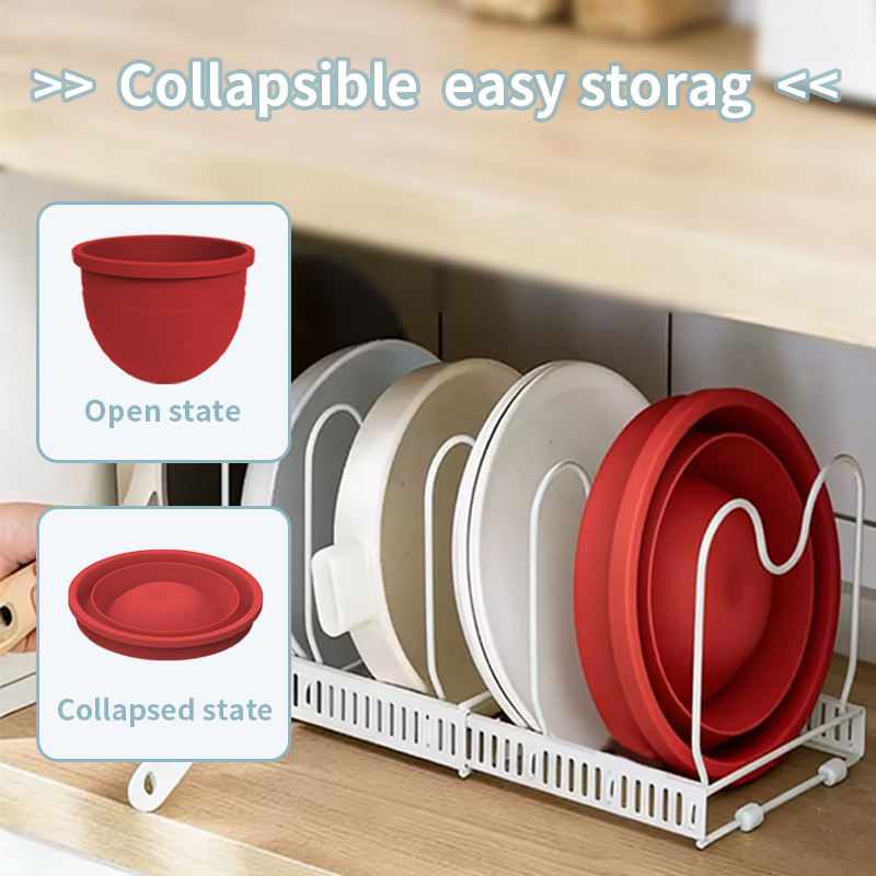 Silicone Bowl Liners for Tilt-Head 5 Quart KitchenAid Mixers Liners with Lids for KitchenAid Stand Mixers Silicone Bowl Liners