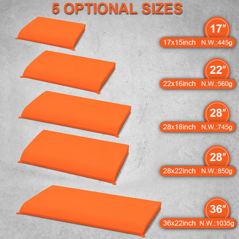 Custom 17/22/28/36 Inch Silicone Griddle Mat Food Grade Protective Cover for Blackstone BBQ Grill Accessory