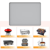 Silicone Cross-Border BBQ Grill Mat Fire Pit Retardant Protective Deck Patio Mat Free Sample