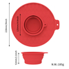 Silicone Bowl Liners Lid for Kitchenaid Mixers 5 Quart Mixing Bowl Liner Reusable Silicone Liner Bowls Mixer Lid for Bakery