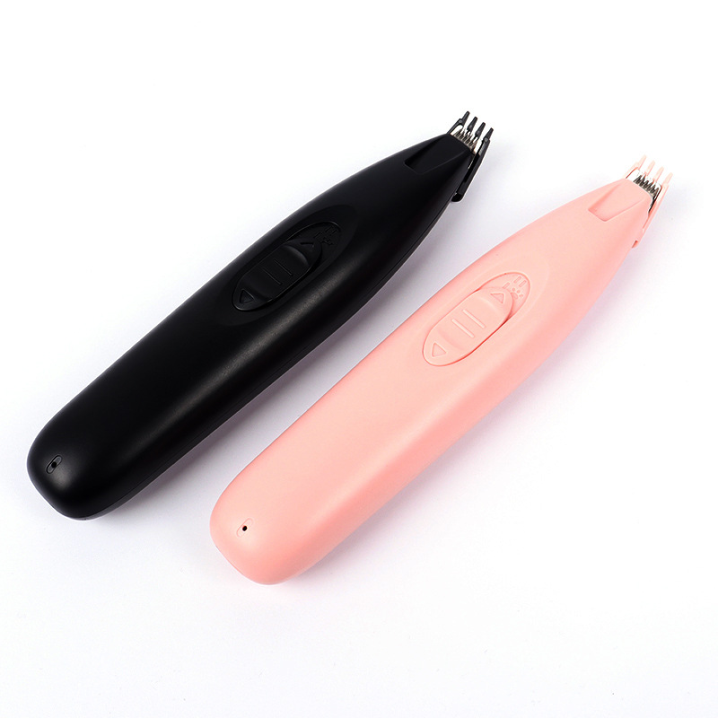 Wellfine ABS Silent Electric Pet Hair Trimmer Grooming OEM Pet Cat Dog Foot Hair Shaver Trimmer