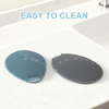 Soft Silicone Hair Cleaning Brush Reusable Baby Bath Cleaner Massager Brush Scrubber Silicone Baby Shampoo Brush