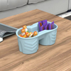 Custom Silicone Pencil Holder for Desk Snack Organizer Multifunction Pen Holder for Kids Pen Stand for Office