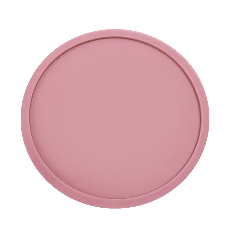 Waterproof Soft Non-slip Silicone Drink Coasters Cup Pad Mat for Tabletop Protection