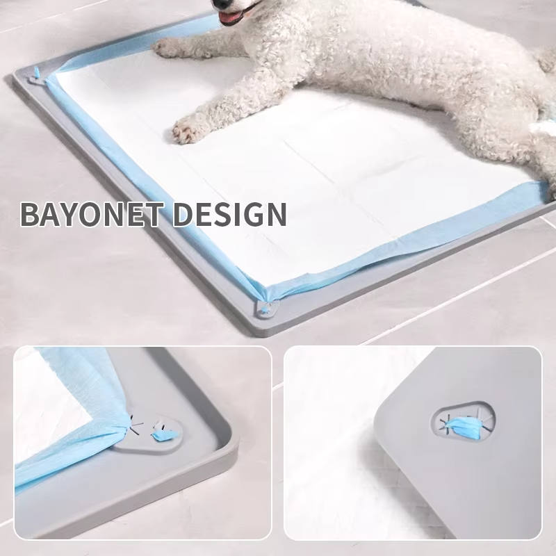 New Arrival Silicone Urine Mat Eco-Friendly Dog Diaper Pads Big Dog Pee Pad