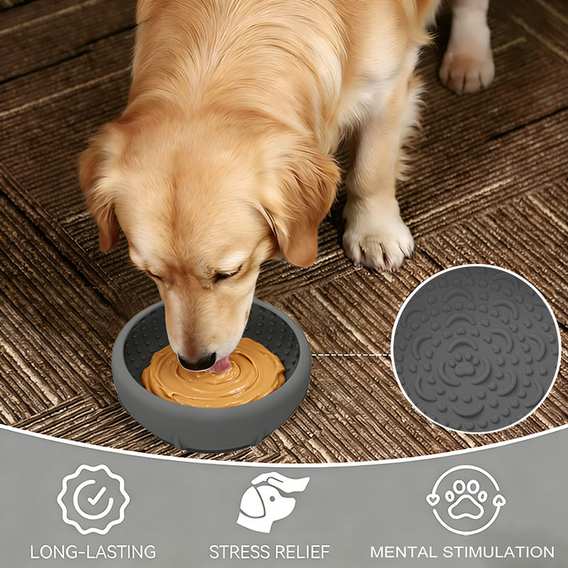 Top Ranking Feeder Dog Bowl Anti Gulping Eating Interactive Bloat Stop Healthy Dog Slow Food Feeding Pet Bowl