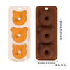Top Rankings Food-Grade Silicone Round Donut Mold Easy Release Oven Cake Baking Tool