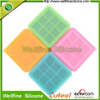 100% Platinum Silicone Baby Food Freezer Tray Ice Cube Box Europe 9 Grid with Lid