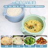 Silicone Microwave Steamer Bowl Oven Safe Food Steamer for Vegetables