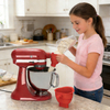 New Arrivals Flour Funnel Auxiliary Mixer Flour Funnel Suitable for 4.5-5 Qt Tilt-Head Mixer