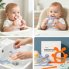 OEM ODM Baby Teething Silicone Soft Toy Safe Easy to Hold Baby Silicone Teethers