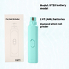 Quiet Professional Rechargeable Portable Electric Cat Nail Trimmer Pet Dog Nail Grinder With Led Light