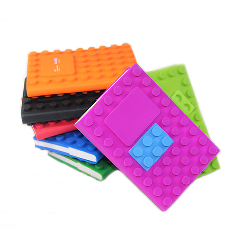A6 Custom School Cheap Journal and Diary Silicone Note Book Notebook Mat Cuaderno With Soft Silicone Notebook Mat