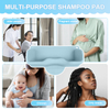 New Arrivals Portable Square Silicone Hair Washing Cup Bathtub Shampoo Cup Rinser Cup