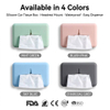Custom Different Shape Waterproofing Dustproof Food-grade Silicone Rubber Part Silicone Tissue Case