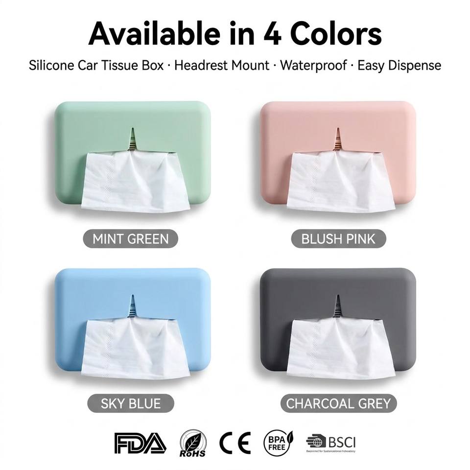 Custom Different Shape Waterproofing Dustproof Food-grade Silicone Rubber Part Silicone Tissue Case