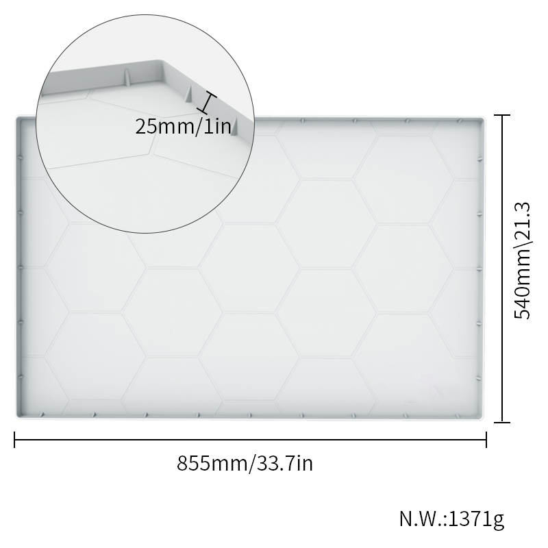 Modern Silicone Kitchen Cabinet Mat Bathroom Storage Mat Silicone Under Sink Shelf Drawer Liner