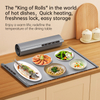 Food Warming Mat Flexible Silicon Heating Board Roll up Easy Storage Portable Electric Silicone Heating Mat for Food