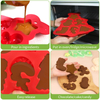 Christmas Tree Silicone Baking Mold - Food Grade Holiday Themed Pan for DIY Cookies Candies Chocolate Cake Bread
