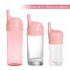 BPA-Free Custom Giraffe Silicone Drinking Cup Lid Spill-Proof Cover for Baby's Tea Cups & Saucers