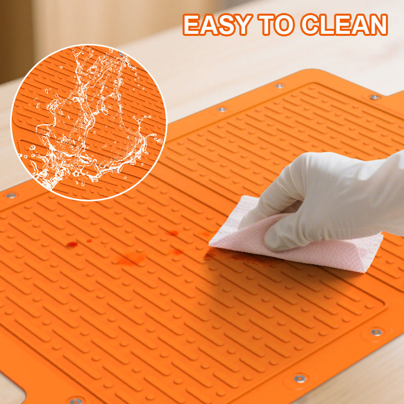 Top Ranking WaterProof Fire Proof Non-Stick BBQ Silicone Grilling Mats Oil-Resistant Grill Mat Mats