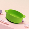 2025 New Arrivals Bpa Free Food Grade Kids Dinnerware Feeding Bowl Custom Silicone With Plastic Baby Bowl